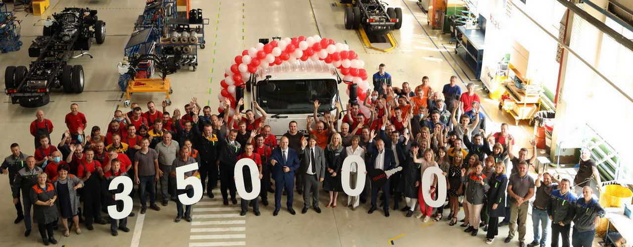 ЗАВОД ISUZU RUS В УЛЬЯНОВСКЕ ПРОИЗВЕЛ ЮБИЛЕЙНОЕ 35-ТЫСЯЧНОЕ ШАССИ ISUZU ЗАВОД ISUZU RUS В УЛЬЯНОВСКЕ ПРОИЗВЕЛ ЮБИЛЕЙНОЕ 35-ТЫСЯЧНОЕ ШАССИ ISUZU
